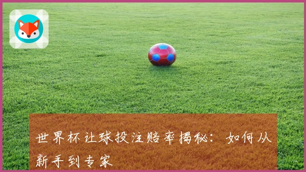 世界杯让球投注赔率揭秘：如何从新手到专家